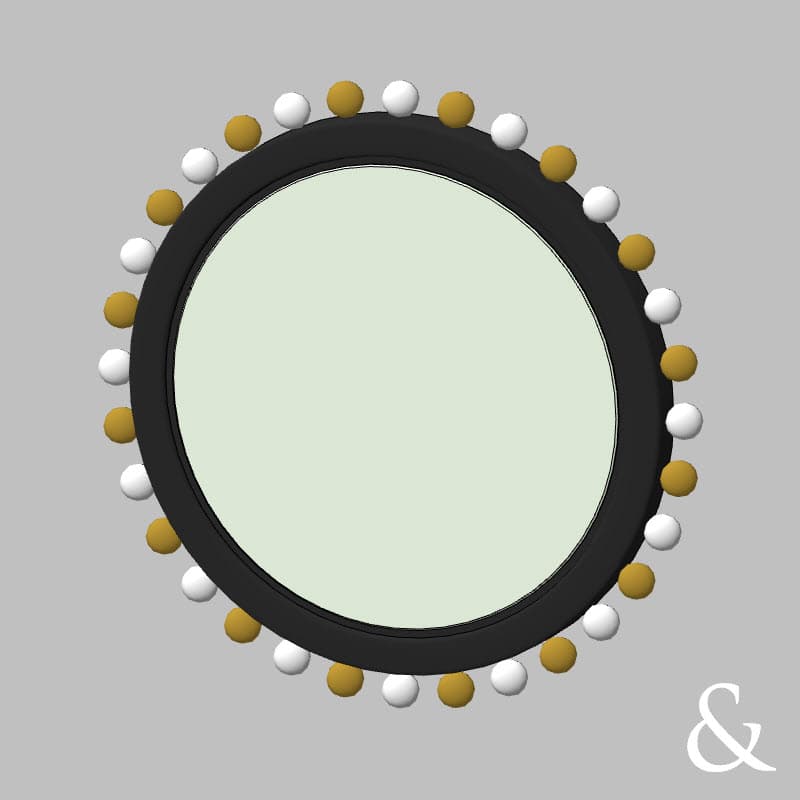 Зеркало Circle view 2