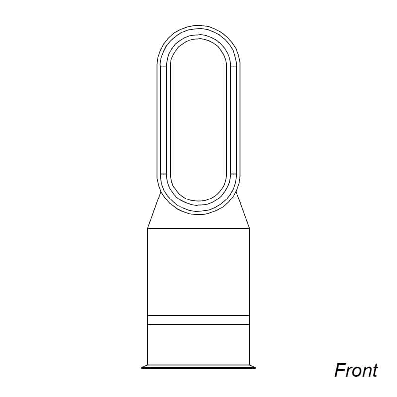 Увлажнитель-очиститель воздуха Dyson view 3
