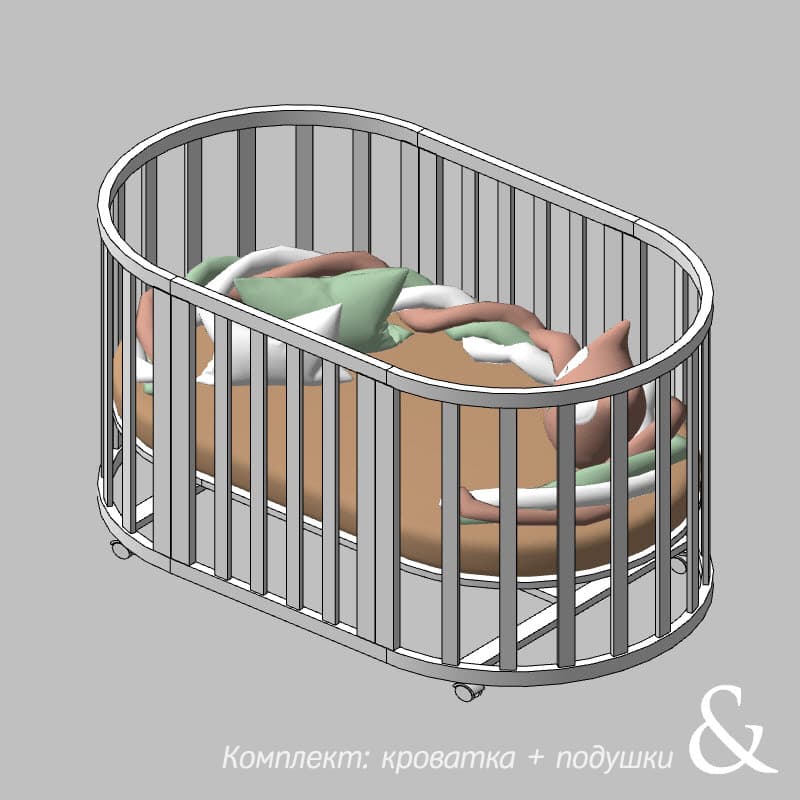 Детская кроватка view 4